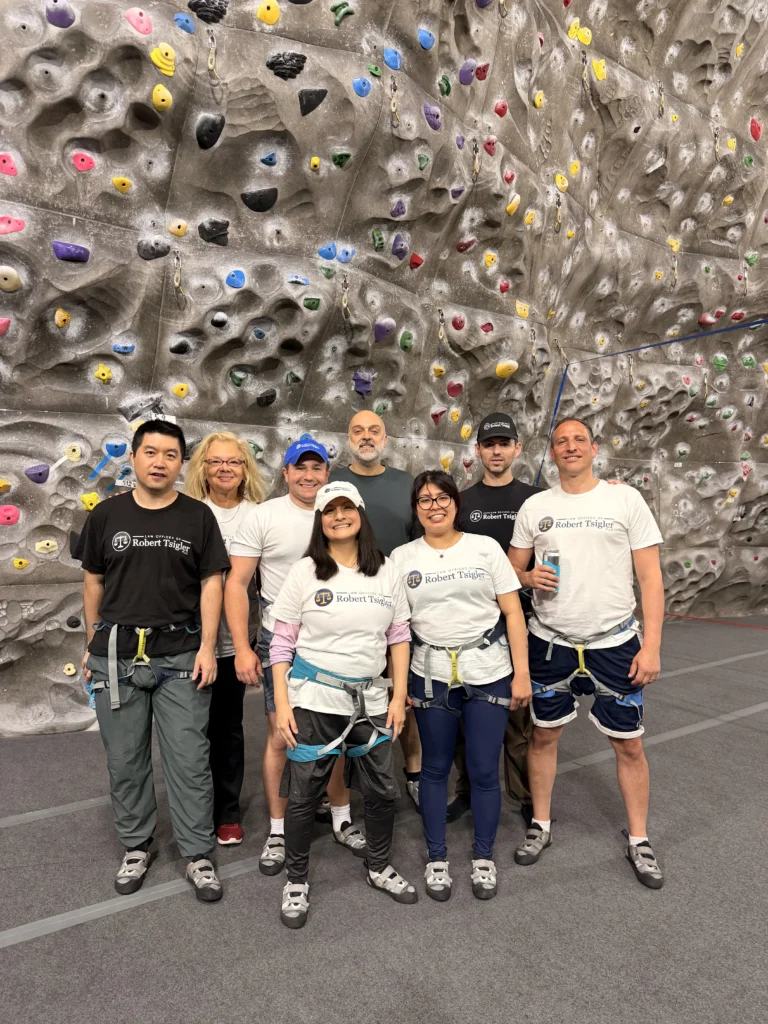 When The Law Offices Of Robert Tsigler, Pllc Team Hit The Wall And Kept On Climbing 14 Rock-Climbing13