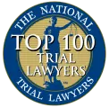 Top 100 trial lawyers badge from The National Trial Lawyers | Law Offices of Robert Tsigler | NYC Federal Defense Lawyer